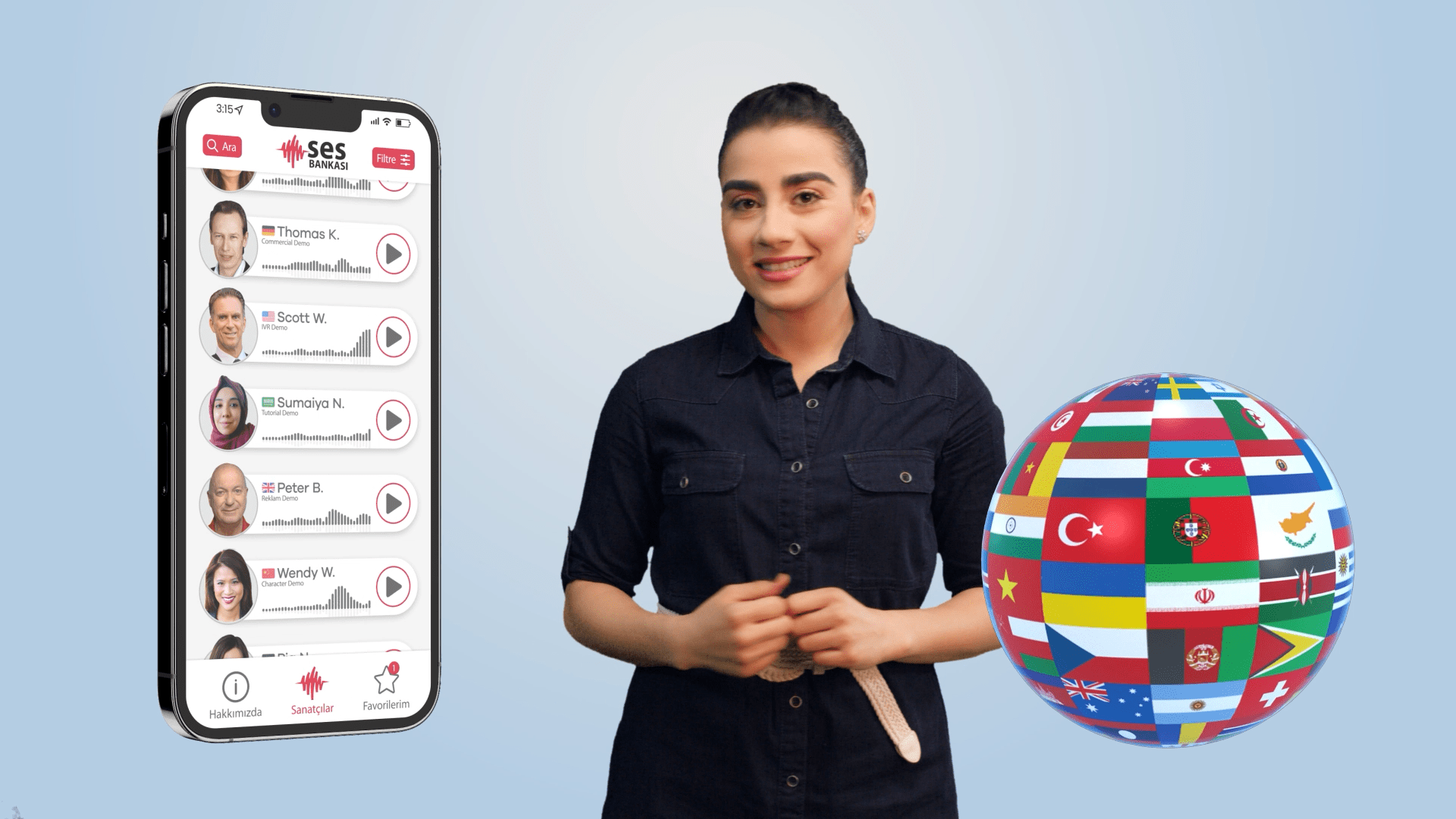 English voice over service